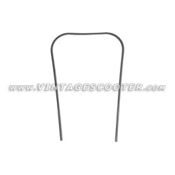 Baguette de contour de tablier type origine Vespa GTR / Px Arco Plastique Noire